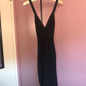 Bebe- Black bandage dress